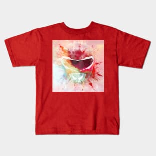 RED RANGER IS THE GOAT MMPR Kids T-Shirt